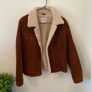 Corduroy Sheer lining jacket